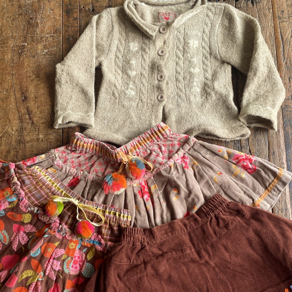 Room Seven Girls Boutique 3 PC Skirt Set